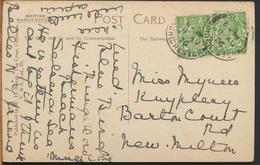 °°° 12248 - UK - CITY WALLS FROM WEST , CHICHESTER - 1926 With Stamps °°° - Chichester