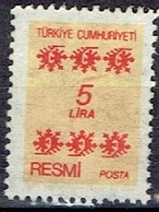 TURKEY  #  FROM 1981 STAMPWORLD * - Postage Due
