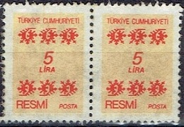 TURKEY  #  FROM 1981 STAMPWORLD * - Impuestos