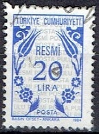 TURKEY  #  FROM 1984 STAMPWORLD - Postage Due