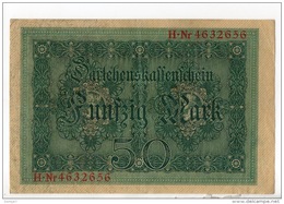 ALLEMAGNE . 50 MARK TYPE 1914 - Réf. N°10755 - - 50 Mark