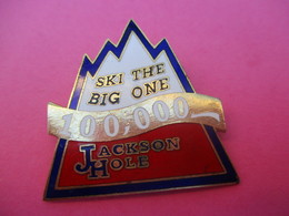 Insigne à épingle/ Ski/ Jackson Hole / Wyoming/USA/ / Vers 1960-1980                         MED269 - Sport Invernali