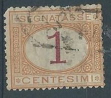 1870-74 REGNO USATO SEGNATASSE 1 CENT - RR4588-12 - Portomarken