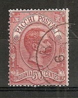 1884-86 REGNO  USATO PACCHI POSTALI 50 CENT - RR6152-2 - Postal Parcels