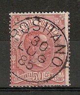 1884-86 REGNO  USATO PACCHI POSTALI 50 CENT - RR6152-4 - Postpaketten