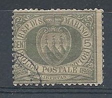 1892-94 SAN MARINO USATO STEMMA 5 CENT - RR7941 - Usados