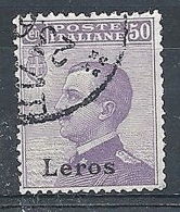 1912 EGEO LERO USATO 50 CENT - RR7829-2 - Egée (Lero)