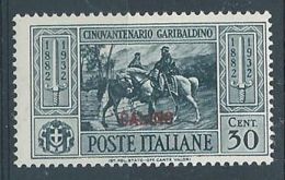 1932 EGEO CALINO GARIBALDI 30 CENT MH * - RR4479 - Egeo (Calino)
