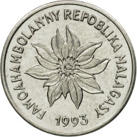 Monnaie, Madagascar, Franc, 1993, Paris, TTB, Stainless Steel, KM:8 - Madagascar