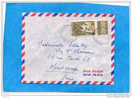 MARCOPHILIE-lettre -DAHOMEY>Françe-cad-1957-5 -stamps+AOF-N° 43+Bloc De 4-N° 35  Marché- - Cartas & Documentos