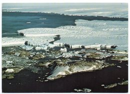 CPM   T A A F      TERRE ADELIE DUMONT D URVILLE  -   VUE AERIENNE  ARCHIPEL POINTE GEOLOGIE GLACIER DE L ASTROLABE - TAAF : Terres Australes Antarctiques Françaises