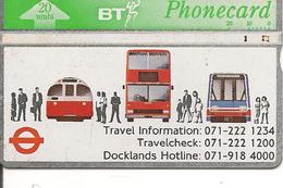 CARTE-GB-HOLOGRAPHIQUE--20U-TRAVEL INFORMATION/V° N°Env N°222E80080-BE - BT Emissions Générales