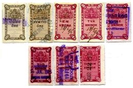 SWEDEN, Stamp Duty, Used, F/VF - Revenue Stamps