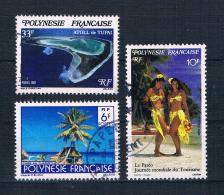 Französisch Polynesien Kleines Lot Gestempelt - Collections, Lots & Séries