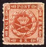 Denmark Yv# 10 Mint No Gum - Unused Stamps