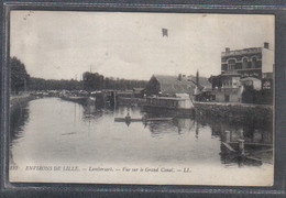 Carte Postale 59. Lambersart  Péniches Et Canotage Sur Le Grand Canal Très Beau Plan - Lambersart