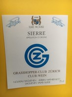 8866 - GC Grasshopper-Club Zurich Suisse Terre Promise 1990 Adrian Mathier - Football