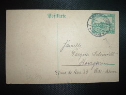 CP EP 10c OBL.29-8 22 FRIDRICHSTHAL (SAAR) - Postal Stationery