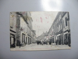 A457. CPA. 81. SALVAGNAC. La Grand-Rue.  Beau Plan Animé. Ecrite & Voyagée 1916 - Salvagnac