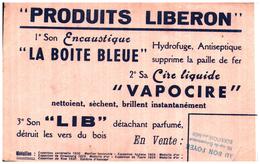 Ci L/Buvard Cire Produit Liberon  (Format 14 X 21) (N= 1) - C