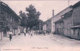 Gingins, La Place, Poids Public Et Fontaine (2615B) - Gingins