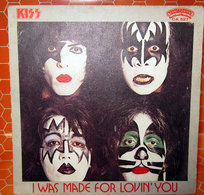 KISS I WAS MADE FOR LOVIN' YOU COVER NO VINYL 45 GIRI - 7" - Zubehör & Versandtaschen