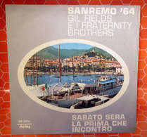 GIL FIELDS E I FRATERNITY BROTHERS SABATO SERA COVER NO VINYL 45 GIRI - 7" - Toebehoren En Hoezen