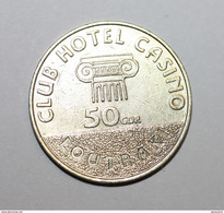 Jeton De Casino Grec "50 Drachme - Club Hotel Casino - Loutraki" Greek Casino Token - Casino