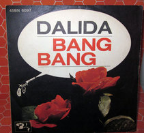 DALIDA BANG BANG  COVER NO VINYL 45 GIRI - 7" - Zubehör & Versandtaschen