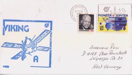 USA 1975 VIKING-A Mar Probe  Commemoraitve Cover - América Del Norte