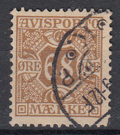 DENEMARKEN - Michel - 1907 - Nr 7 X (12 3/4) - Gest/Obl/Us - Fiscaux