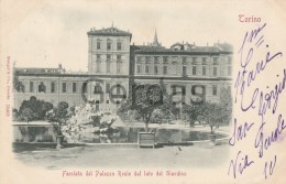 Italy - Torino - Facciata Del Palazzo Reale Lato Del Giardino - Museums