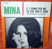 MINA E' L'UOMO PER ME  COVER NO VINYL 45 GIRI - 7" - Accessoires, Pochettes & Cartons