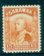 Sarawak 1934-41 Sir Charles Vyner Brooke 15c Orange MUH Lot82214 - Sarawak (...-1963)