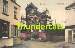 CPA VIRGINAL LA CURE CARTE COLORISEE - Ittre