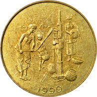 Monnaie, West African States, 10 Francs, 1990, Paris, TTB, Aluminum-Bronze - Elfenbeinküste