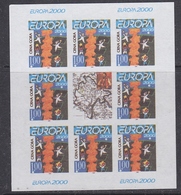 Europa Cept 2000 Montenegro/Serbia Normal Stamp (not The Mini M/s)  Sheetlet  ** Mnh (40664) PRIVATE ISSUE - 2000