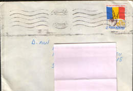 Romania - Letter Circulated In 1990 -  Stamp With The Romanian Revolution Of 1989 - Brieven En Documenten