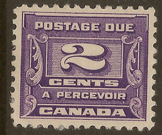 CANADA 1933 2c Postage Due SG D15 HM #IM156 - Port Dû (Taxe)