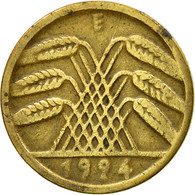 Monnaie, Allemagne, République De Weimar, 5 Rentenpfennig, 1924, Muldenhütten - 5 Rentenpfennig & 5 Reichspfennig