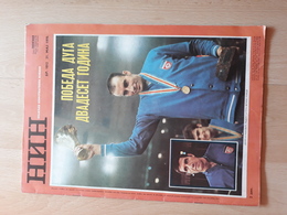 The Basketball Team Of Yugoslavia Is The Champion Of The World, NIN Maj 1970 - Libros