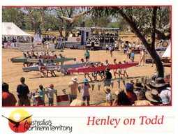 (147) Australia - NT - Alice Springs - Henley On Todd - Dry River Boat Race - Alice Springs
