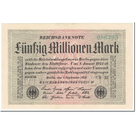 Billet, Allemagne, 50 Millionen Mark, 1923, 1923-09-01, KM:109b, NEUF - 50 Millionen Mark