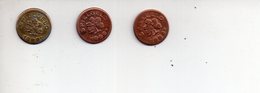 Sac X  : Monnaie Coin Lot De 3 Pièces Spielgeld 1, 2 Et 5 Allemagne - Otros & Sin Clasificación
