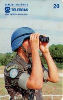 TARJETA TELEFONICA DE BRASIL (EJERCITO BRASILEÑO, OBSERVADOR MILITAR - ONU - CASCOS AZULES - 08/95) (113) - Army