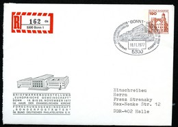 Bund PU120 D2/001 ALTER EUROPA-PALAST STRASBOURG Bonn 1977 - Privatumschläge - Gebraucht