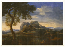 Paysage De La Campagne Romaine, Par Gaspard Dughet-Poussin. Musée Des Beaux-Arts De BAKU, CP Neuve 20 X 14 Cm - Azerbeidzjan