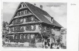 ARTH-GOLDAU → Restaurant Bauernhaus Mit Wirtefamilie Und Gästen, Ca.1900 ►RRR◄ - Arth
