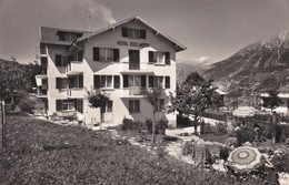 CARTOLINA - POSTCARD - SVIZZERA - HOTEL EDELWEISS UNTERBACH WALLIS - Unterbäch