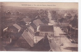 Jura - Tavaux - Vue Prise Du Clocher, Route De Dole - Tavaux